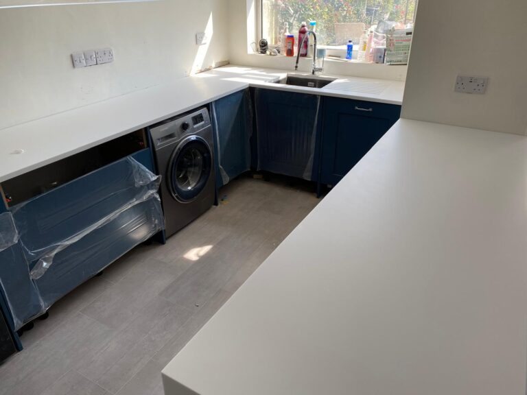 Minerva solid surface worktop in Bournemouth