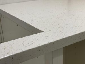 Solid surface Minerva worktop in Winchester