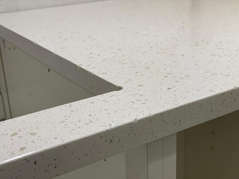 Solid surface Minerva worktop in Winchester