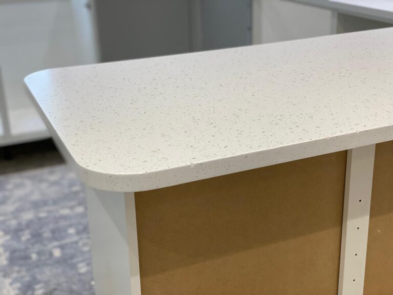 Solid surface Minerva worktop in Winchester